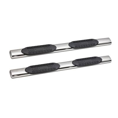 Tuff Bar - TUFF BAR 6in Oval Straight Tube   2005-2023  Tacoma   Double Cab    Stainless Steel   (5-60772)