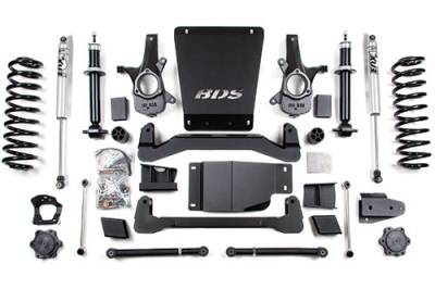 BDS - BDS Suspension Lift Kit  6in Front/5.5in Rear Spring (178H)