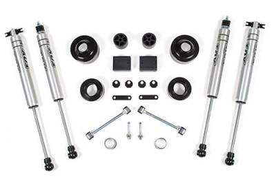 BDS - BDS 2 Inch Lift Kit Coil Spacer w/NX2 Shocks for Jeep Wrangler JK (12-18) 2-Door (1429H)