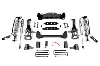 BDS - BDS Suspension Lift Kit  4in Front C/O /2.5in Rear  2WD (1523F)