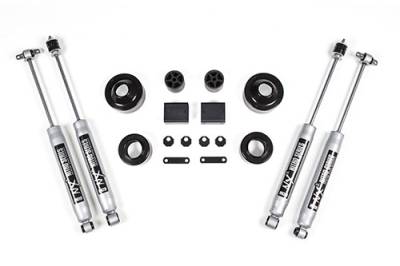BDS - BDS 2 Inch Lift Kit Coil Spacer Jeep Wrangler JK (07-18) 2/4-Door (463H)