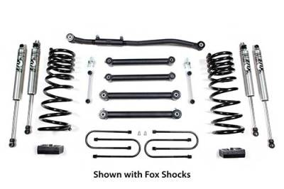BDS - BDS 3 Inch Lift Kit w/NX2 Shocks for Dodge Ram 2500 w/4" Rear Axle (03-13) & 3500 (03-12) 4WD Diesel (690H)