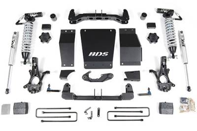 BDS - BDS Suspension Lift Kit  4in Front C/O /2in Rear Block (712F)
