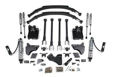 BDS - BDS Suspension Lift Kit  6in Front C/O /5in Rear Block with 2in OE Spring (596F)