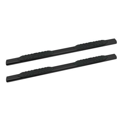 Tuff Bar - TUFF BAR 5in Oval Straight Tube Silverado/Sierra 1500 Crew Cab 14-18; 2500/3500 15-19 Black (5-55273)