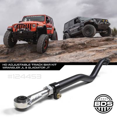 BDS - BDS  HD Adjustable Front Track Bar  (124453)