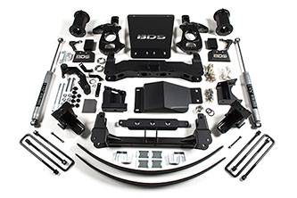 BDS - BDS 8 Inch Lift Kit w/NX2 Shocks for Chevy Silverado or GMC Sierra 1500 w/Aluminum or Stamped Steel Control Arms (14-18) 4WD (743H)