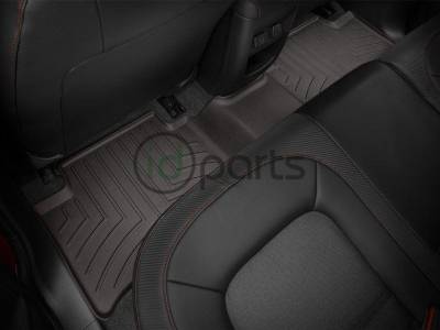 Weathertech - WeatherTech Rear FloorLiner Crew Cab; 1st row bucket seats; carpeted rear underseat storage, Not designed for vehicles equipped with vinyl floors  Cocoa 2019 - 2024 Chevrolet Silverado 1500 4714362
