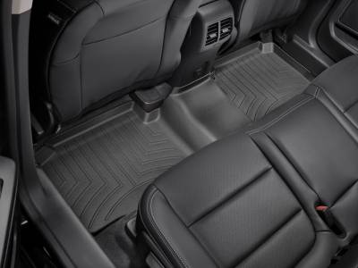 Weathertech - WeatherTech Rear FloorLiner Under rear sead coverage; supercedes part #40900 Black 2017 - 2023 Honda Ridgeline 449713