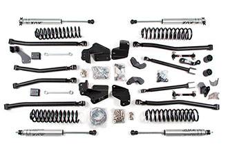 BDS - BDS 4 Inch Lift Kit Long Arm w/Fox Shocks and Sway Bar Disconnects for Jeep Wrangler JK (07-18) 2-Door (1419FS)