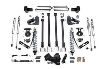 BDS - BDS  4" 4Link Lift Kit  w/ FOX Shocks  2017-2019  F250/F350  4WD  (Diesel)   & Rear Spring  (1555FS)