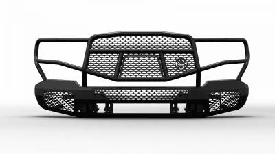 Ranch Hand - Ranch Hand  Midnight Front Bumper w/Guard   2019+  Sierra 1500  (MFG19HBM1)