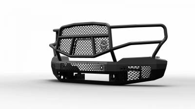 Ranch Hand - Ranch Hand  Midnight Front Bumper W/ Guard  2015-2019  Silverado HD (MFC151BM1)