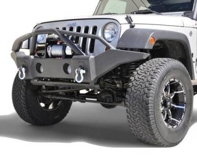 DV8 Offroad - DV8 - Front Bumper    Full Length   07-18 Wrangler   JK  (FBSHTB-01)