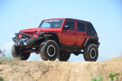 DV8 Offroad - DV8 - Hard Top   Fast Back   (2 Piece) 2007-2018   Wrangler  JK   4dr    (HT07FB42)