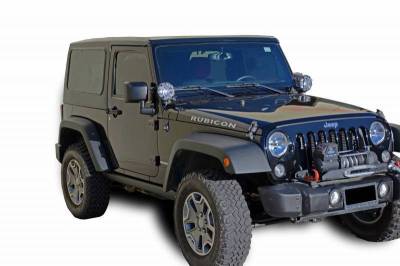 DV8 Offroad - DV8 - Hard Top   Square Back   (2 Piece) 2007-2018    Wrangler JK  2dr   (HT07SB22)