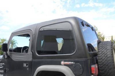 DV8 Offroad - DV8 - Hard Top   Square Back   (2-Piece) 1996-2006   Wrangler TJ   2 Door  (HT96SB22)