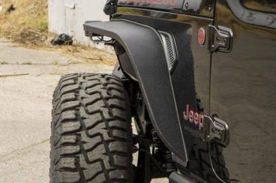 DV8 Offroad - DV8 - High Clearance   Full Flat   Fenders   2018-2021 Wrangler   JL   (FDJL-02)