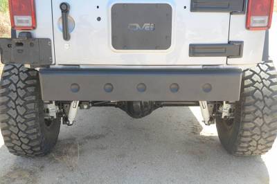 DV8 Offroad - DV8 - Rear Bumper  Stubby 2007-2018 Wrangler JK   (RBSTTB-08)