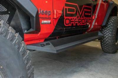 DV8 Offroad - DV8 - Rock Sliders   2018+  Wrangler  JL   (SRJL-04)