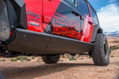 DV8 Offroad - DV8 - Rock Sliders   2018+  Wrangler JL  (SRJL-01)