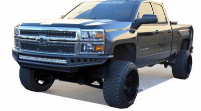 DV8 Offroad - DV8 -Front Bumper  Chevrolet Silverado 1500   2014-2015   Baja Style   (FBCS1-03)