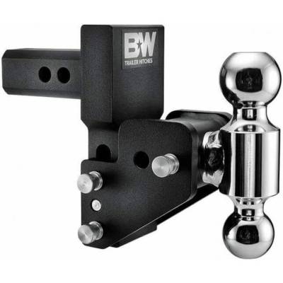 B&W - B & W   Tow & Stow  for GM Multi-Pro Tailgate   Dual Ball  2" Hitch  2.5" Drop / 3.5" Rise  Black (TS10063BMP)