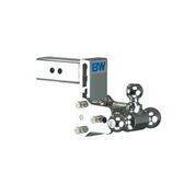 B&W - B & W   Tow & Stow   8" Model  Tri Ball   2.5" Hitch  (Class V)   5" Drop / 5.5" Rise  Chrome  (TS20048C)