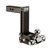 B&W - B&W   Tow & Stow   Tri Ball   2" Hitch  9" Drop / 9.5" Rise  Black   (TS10050B)