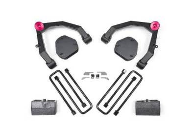 Zone - ZONE  3.5" Upper Control Arm Kit w/ Nitro Shocks 2007-2013 Silverado/Sierra 1500 4WD (ZONC29N)