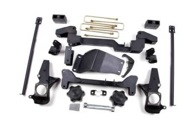 Zone - ZONE  6" Suspension Kit w/ Nitro Shocks 2001-2010 Silverado/Sierra HD (ZONC4N)