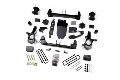 Zone - ZONE  6.5" Suspension Kit w/ Nitro Shocks 2014-2016 Silverado/Sierra 1500 4WD Alum/Stamped Arms (ZONC26N)