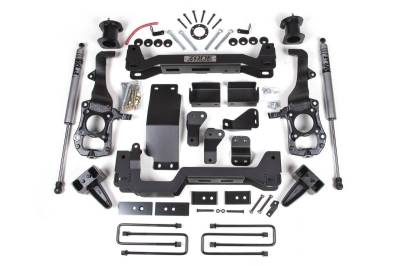 Zone - ZONE 4"  Lift Kit w/ FOX Shocks  2021+  F-150  4WD  w/ 3" Rear Block  (ZONF91F)