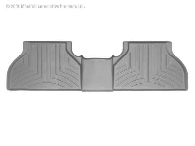 Weathertech - WeatherTech Rear FloorLiner Crew Cab; fits vehicle with Rockford Fosgate Audio System Grey 2005 - 2015 Nissan Frontier 460474