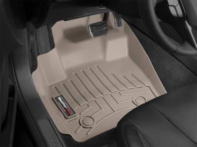 Weathertech - WeatherTech Front FloorLiner Post Hole (Nissan/Infiniti FL's):2; not designed for vehicles equipped with vinyl floors  Tan 2008 - 2008 Nissan Frontier 451761