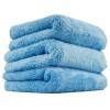 Chemical Guys - Chemical Guys Happy Ending Ultra Edgeless Microfiber Towel - 16in x 16in - Blue - 3 Pack   (MIC35003)