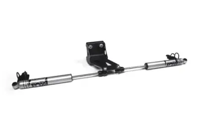 Zone - Zone Dual Steering Stabilizer Kit w/Fox Adventure Series Shocks Fits 2.5-9 Inch Lift Ford F250/F350 Super Duty (05-24) 4WD (ZONF102F)