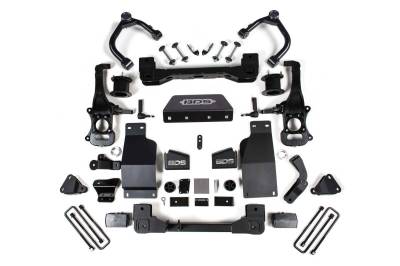 BDS - BDS 4 Inch Lift Kit Adaptive Ride Control Only Chevy Silverado High Country or GMC Denali 1500 (19-24) 4WD Diesel (1810H)