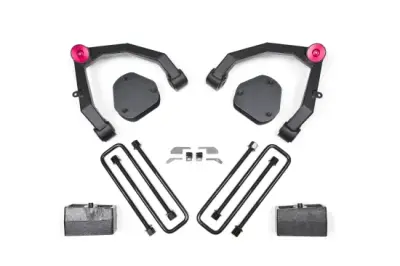 Zone - ZONE  3.5" UCA Lift Kit   2007-2013  Silverado/Sierra  1500   *No Shocks*  (ZONC30)