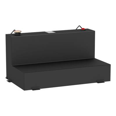 UWS - UWS  75 Gallon L-Shape Steel Transfer Tank - Matte Black  (ST-75-L-MB)