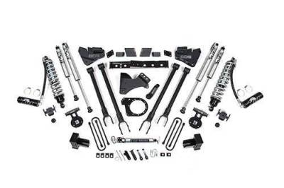 BDS - BDS 6 Inch Lift Kit w/ 4-Link FOX 2.5 Performance Elite Coil-Over Conversion Ford F350 Super Duty DRW (20-22) 4WD Diesel (1574FPE)