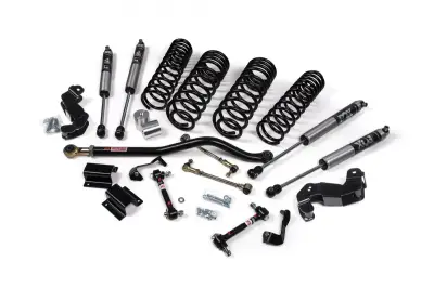 JKS - 2020+ GLADIATOR 4WD 3-3.5 J-KONTROL SUSPENSION LIFT KIT, 1.5-2 REAR W/ SHOCK EXTENSION BRACKET  (JSPEC176KNS)