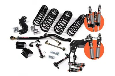 JKS - 2020+ GLADIATOR 4WD 3-3.5 J-KONTROL SUSPENSION LIFT KIT, 1.5-2 REAR W/ J-SPEC SHOCKS  (JSPEC176K)