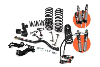 JKS - 2020+ WRANGLER JL J-KONTROL 2.5IN 4DR W/FOX 2.5 PERFORMANCE ELITE SERIES SHOCKS -  (JSPEC166PES)