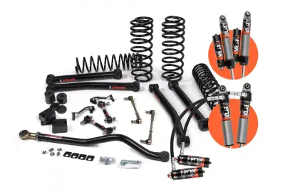 JKS - 2020+ WRANGLER JL J-KONNECT 2.5IN 4DR W/FOX 2.5 PERFORMANCE ELITE SERIES SHOCKS -  (JSPEC163PES)