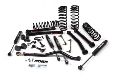 JKS - 2020+ WRANGLER JL 4 DR J-VENTURE 3.5IN LIFT KIT W/JSPEC SHOCKS- DIESEL  (JSPEC158K)