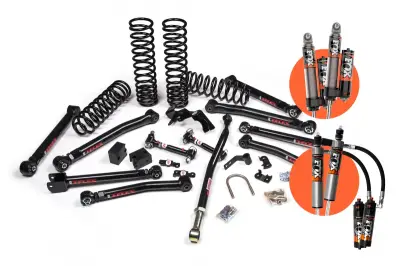 JKS - 2007-2018 JK WRANGLER 2DR 3.5IN J-KRAWL LIFT KIT-FOX 2.5 PES R/R DSC SHOCKS 4WD  (JSPEC152PES)