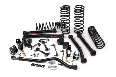 JKS - 2018+ WRANGLER JL J-KONNECT 2.5IN 4DR W/SHOCK EXTENSION BRACKETS, HD RATE COILS  (JSPEC122KNS)