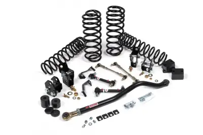 JKS - 2018+ WRANGLER JL J-VENTURE 2.5IN 4DR W/SHOCK EXTENSION BRACKETS, HD RATE COILS  (JSPEC118KNS)