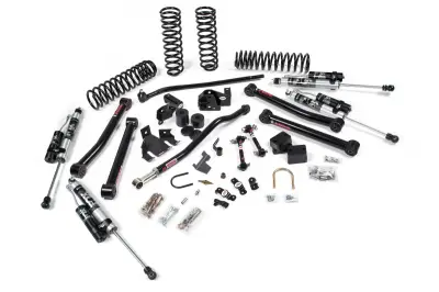 JKS - 2007-2018 WRANGLER JK J-KONNECT 4DR 3.5IN SYSTEM W/ FOX 2.0 PERFORMANCE SERIES SHOCKS  (JSPEC113KFP)